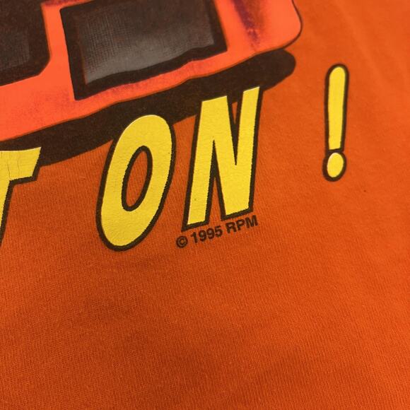 Vintage Ricky Rudd Tide NASCAR Shirt Mens 2XL Ford Racing Tee 90s 1995 USA - Picture 3 of 10